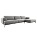 Ecksofa Asia | Grau