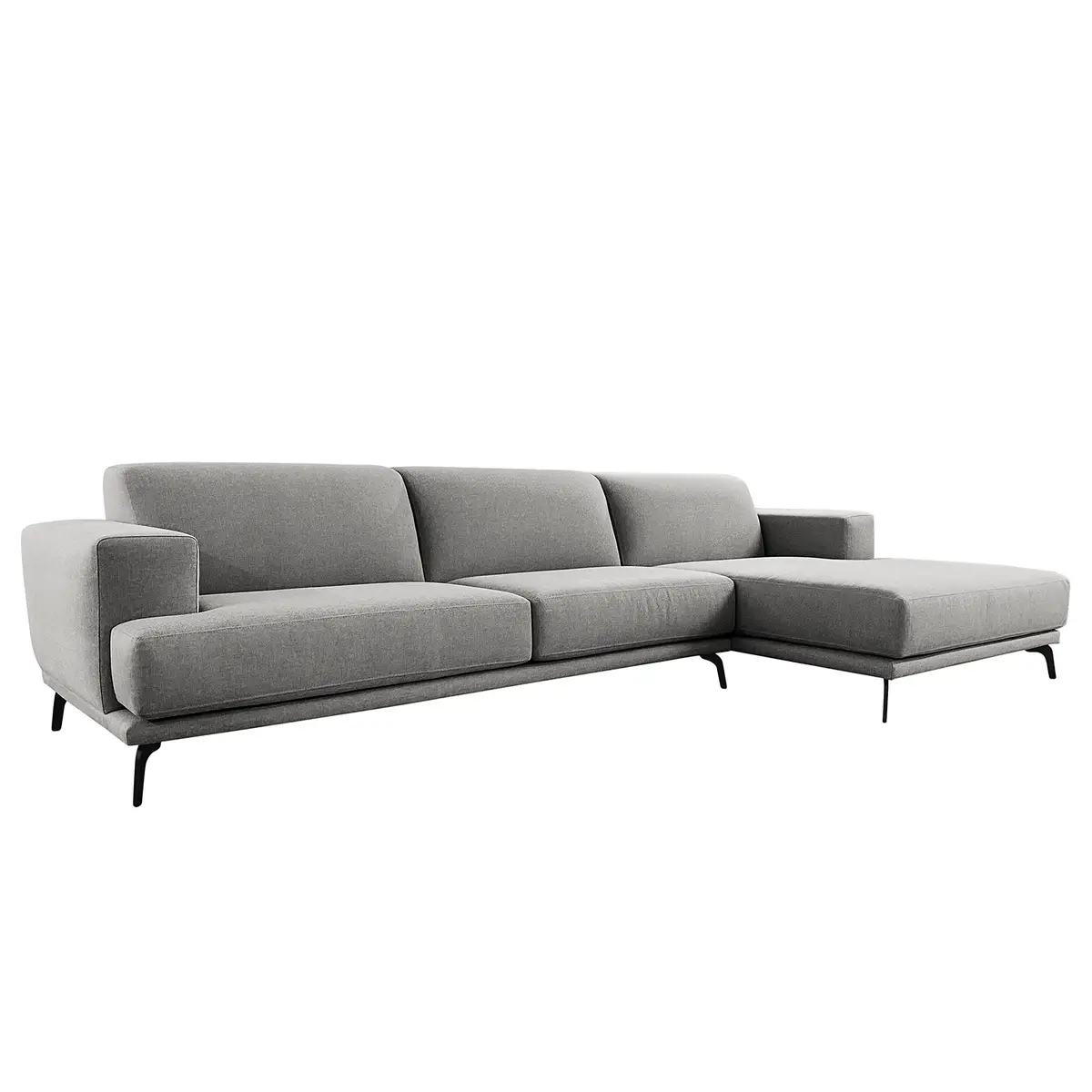 Ecksofa Asia | Grau