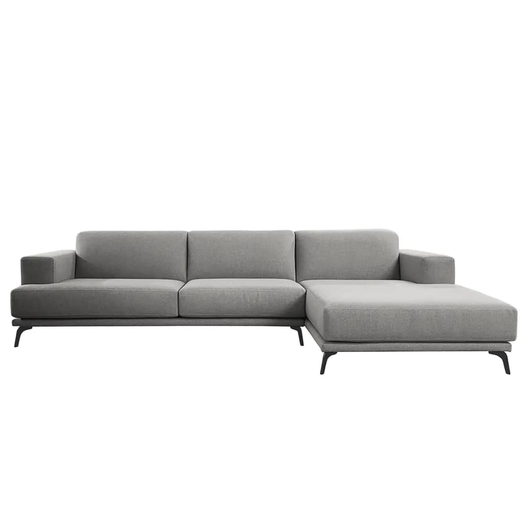 Ecksofa Asia | Grau