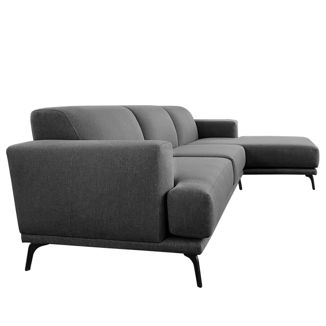 Ecksofa Asia | Grau