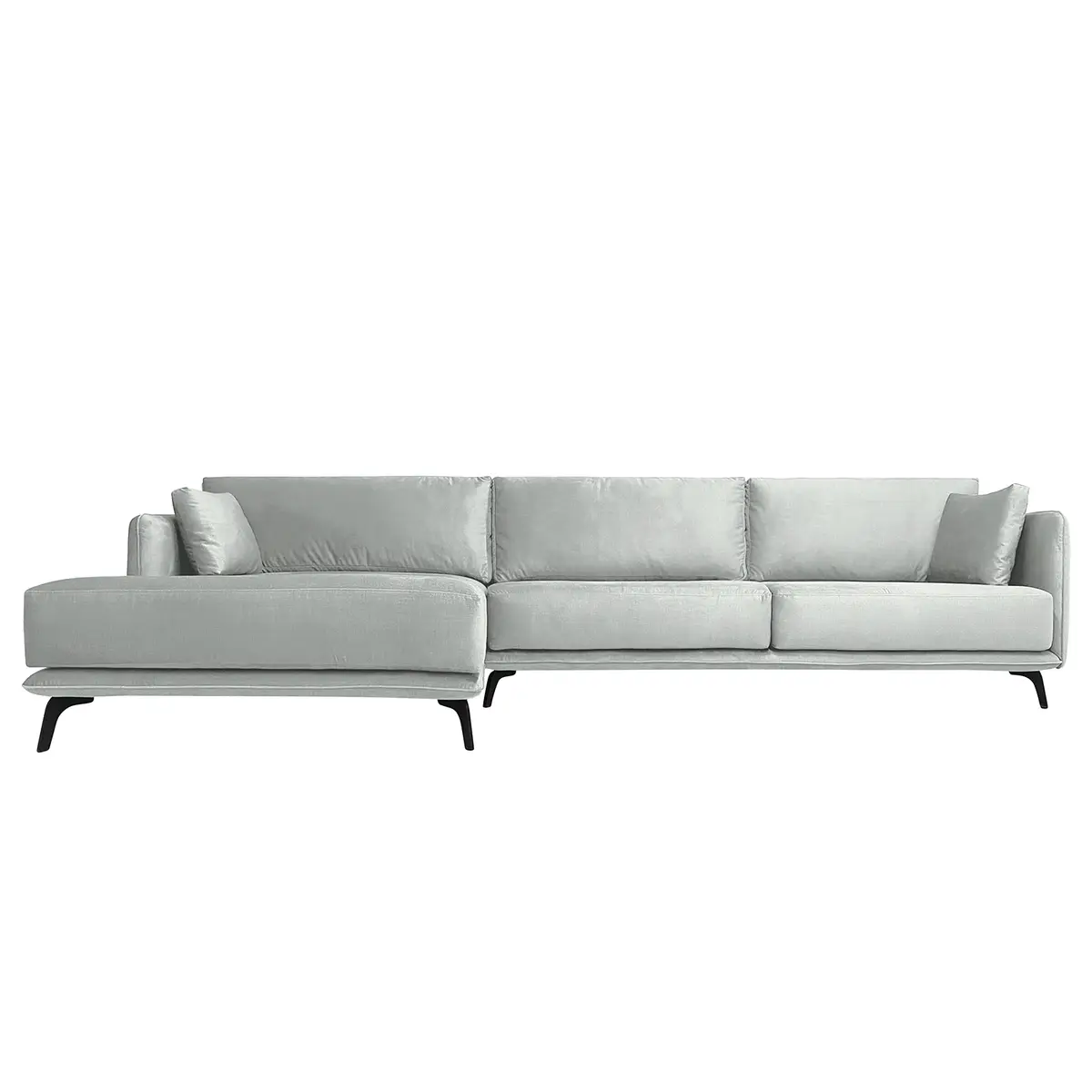 Ecksofa Frederike | Grau