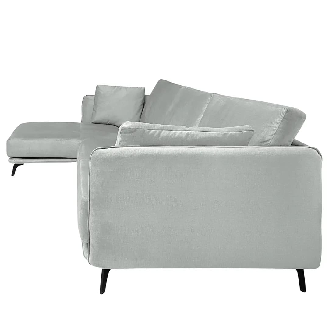 Ecksofa Frederike | Grau