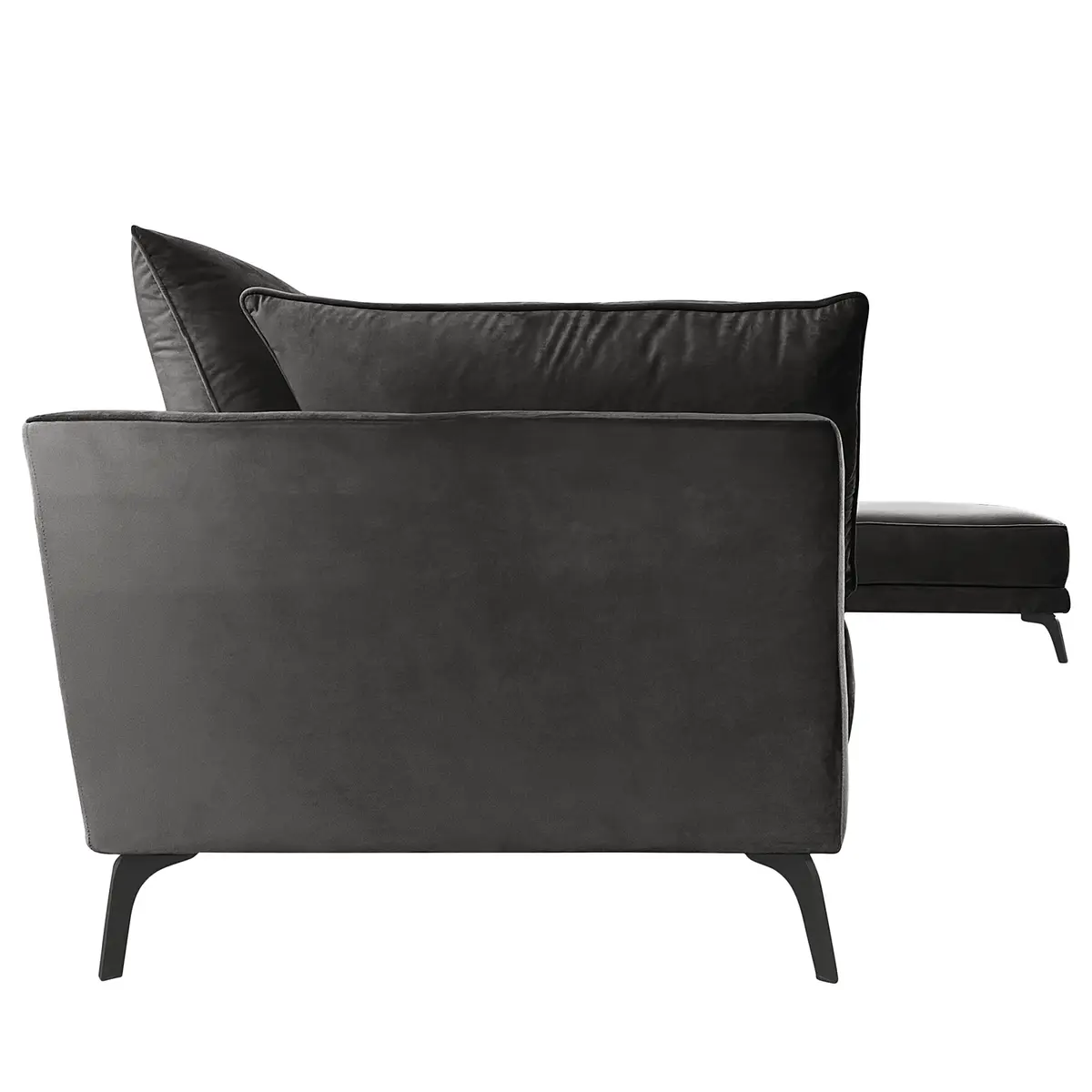 Ecksofa Gobabis | Grau
