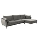 Ecksofa Gobabis | Grau