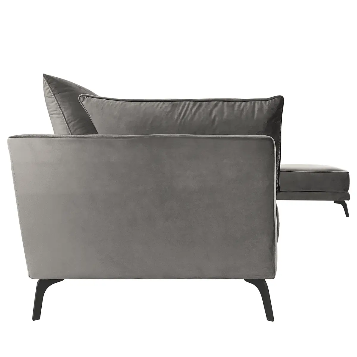 Ecksofa Gobabis | Grau