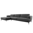 Ecksofa Asia | Grau