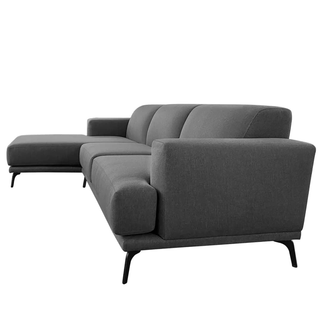 Ecksofa Asia | Grau
