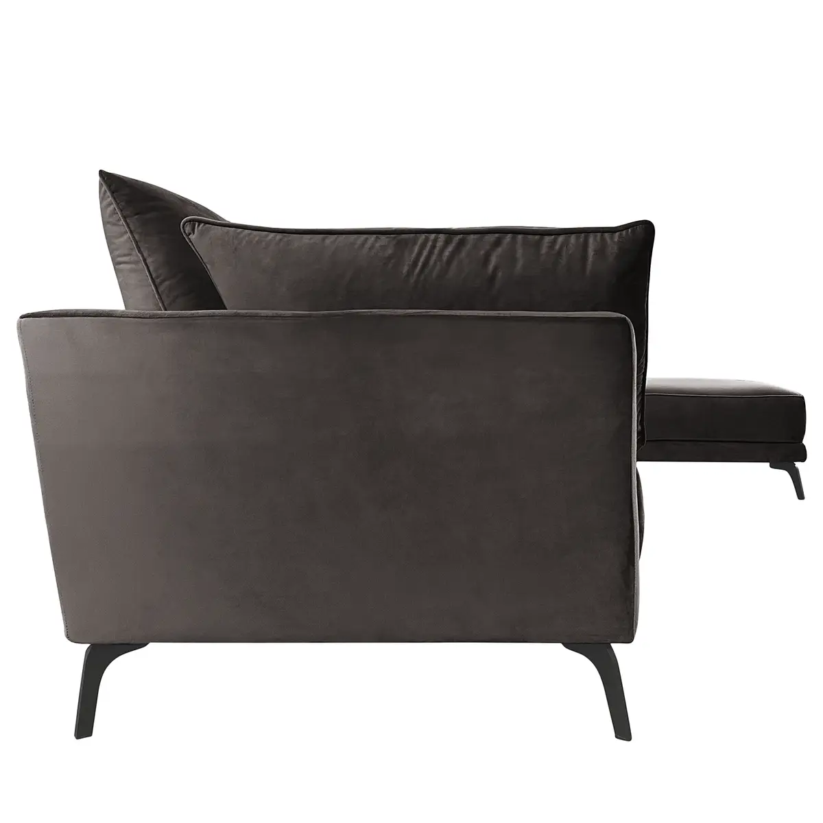 Ecksofa Gobabis | Grau