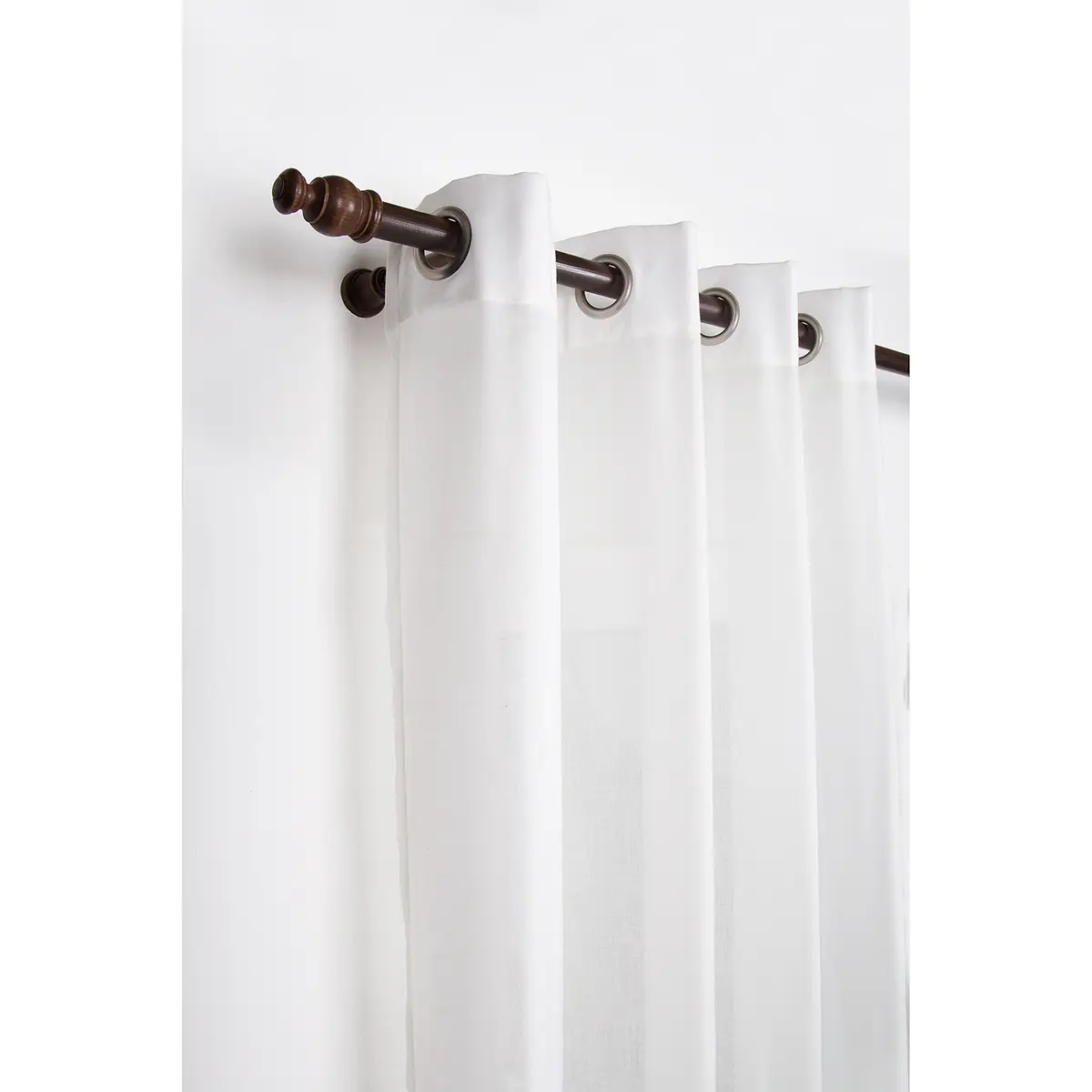 Gardinenstange 240cm Braun/Nussbaum | Braun