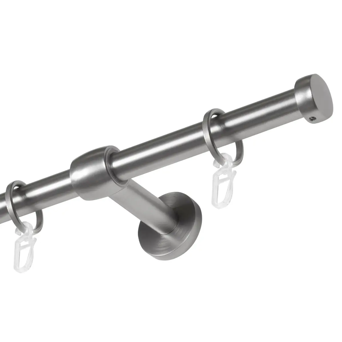 Gardinenstange ausziehbar | Silber