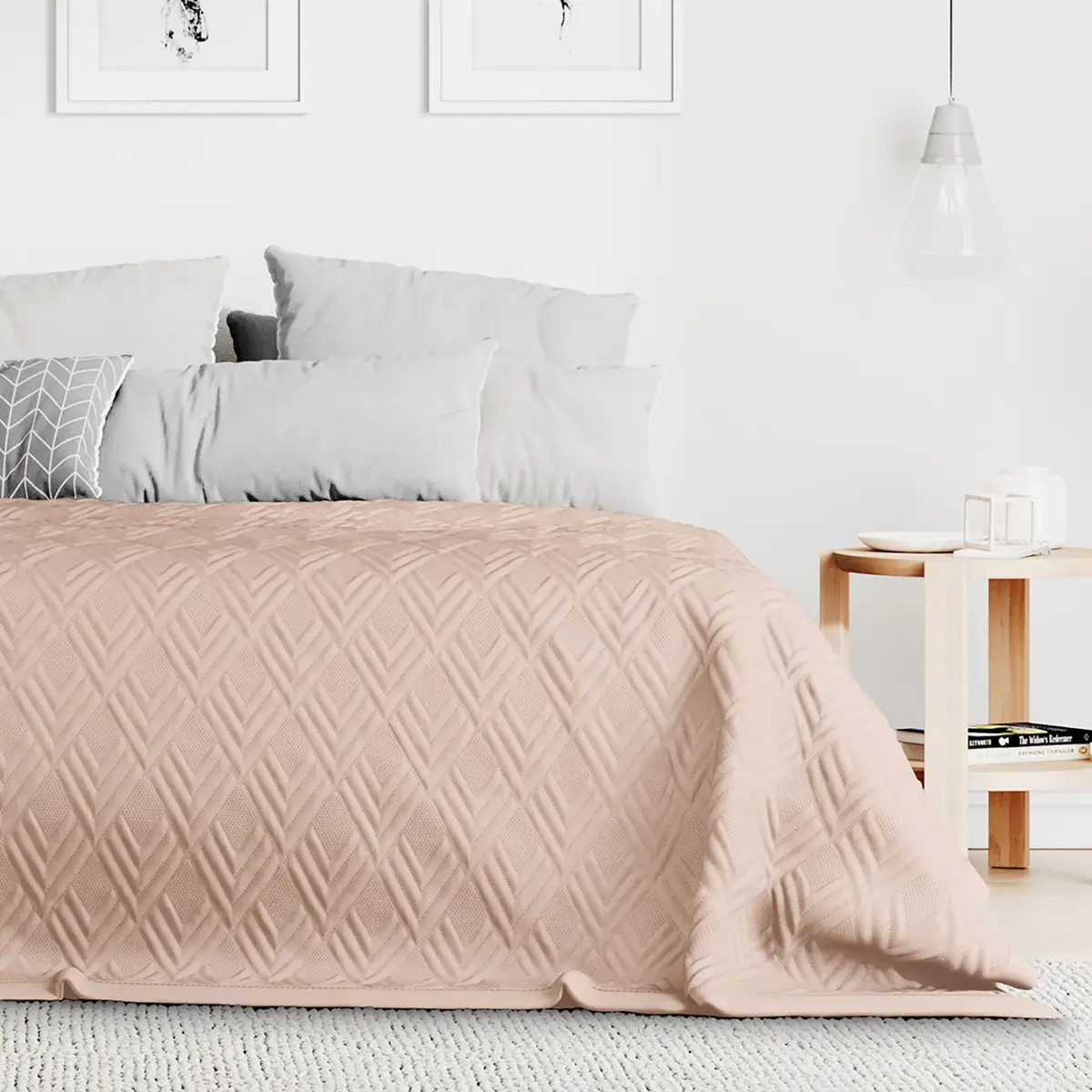 Tagesdecke | Rosa
