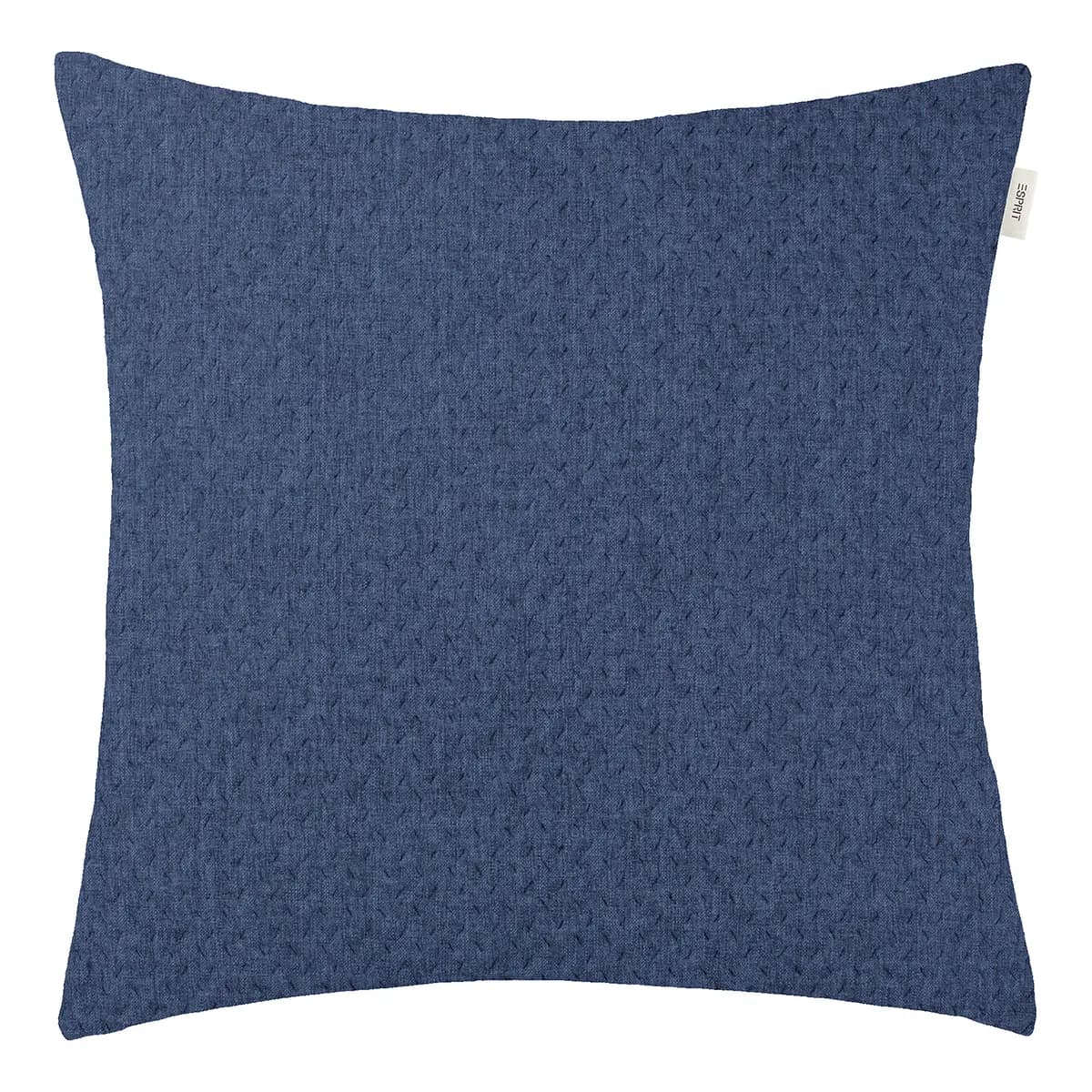 Kissenbezug Blau/Marineblau 45 x 45cm Webstoff | Blau