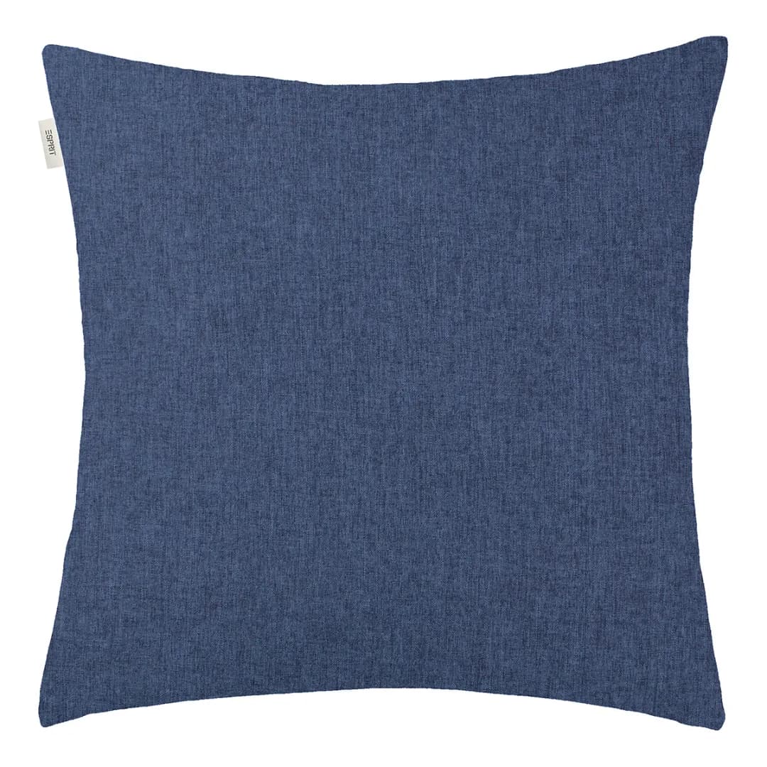 Kissenbezug Blau/Marineblau 45 x 45cm Webstoff | Blau