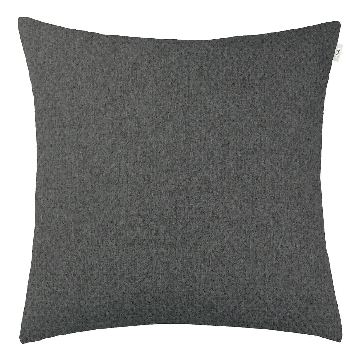 Kissenbezug Grau/Dunkelgrau 60 x 60cm Polyester | Grau