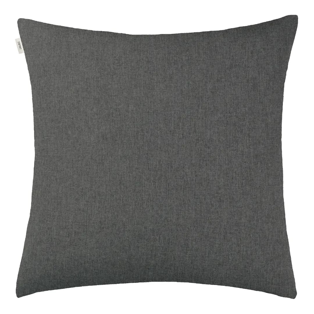 Kissenbezug Grau/Dunkelgrau 60 x 60cm Polyester | Grau