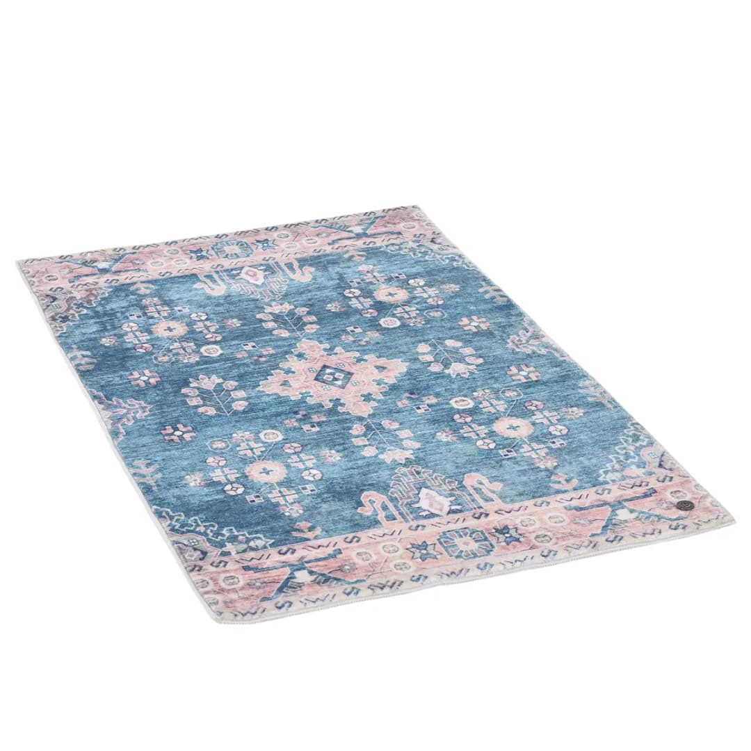 Badteppich Oriental One 60 x 100cm Türkis | Türkis
