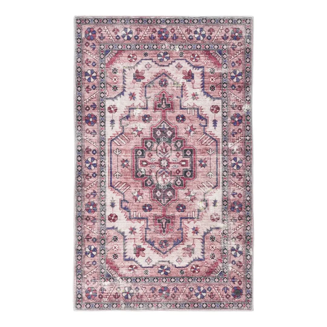 Badteppich Oriental Four 60 x 100cm Pink | Pink