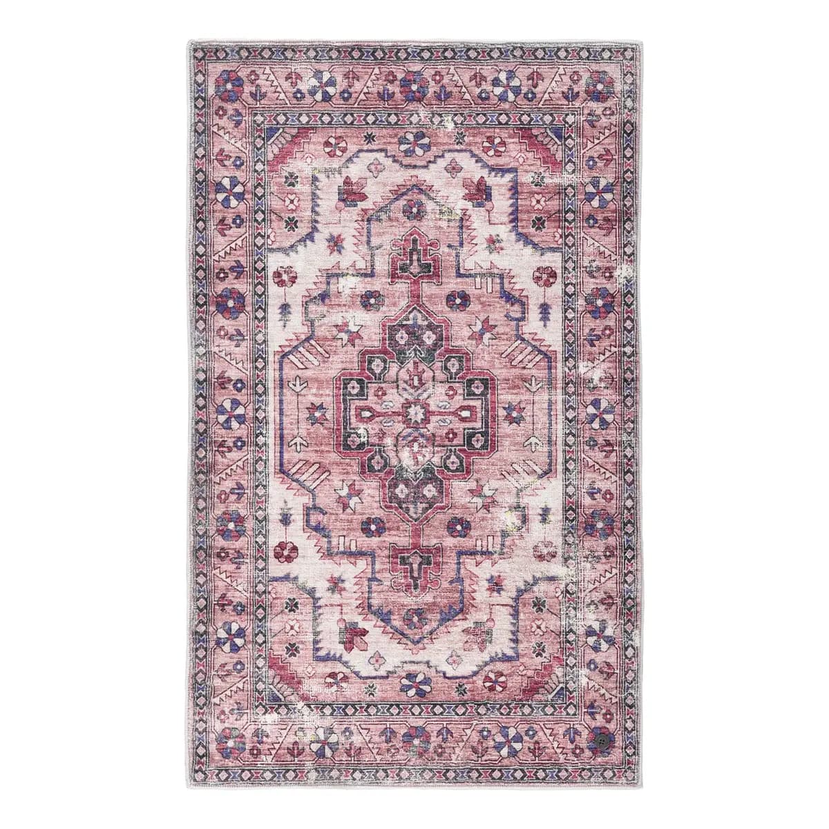 Badteppich Oriental Four 60 x 100cm Pink | Pink