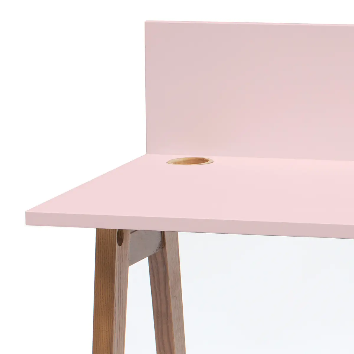 Schreibtisch Ophelia 65cm Pink/Hellrosa | Rosa