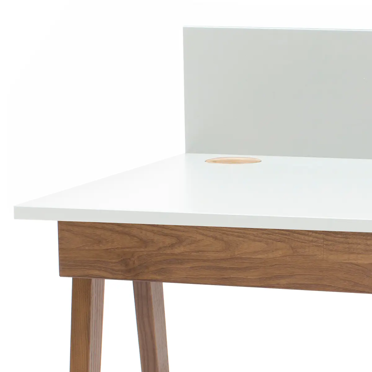Schreibtisch Ophelia II 110cm Weiß/Weiß | Weiß
