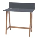 Schreibtisch Ophelia 85cm Grau/Graphit | Grau