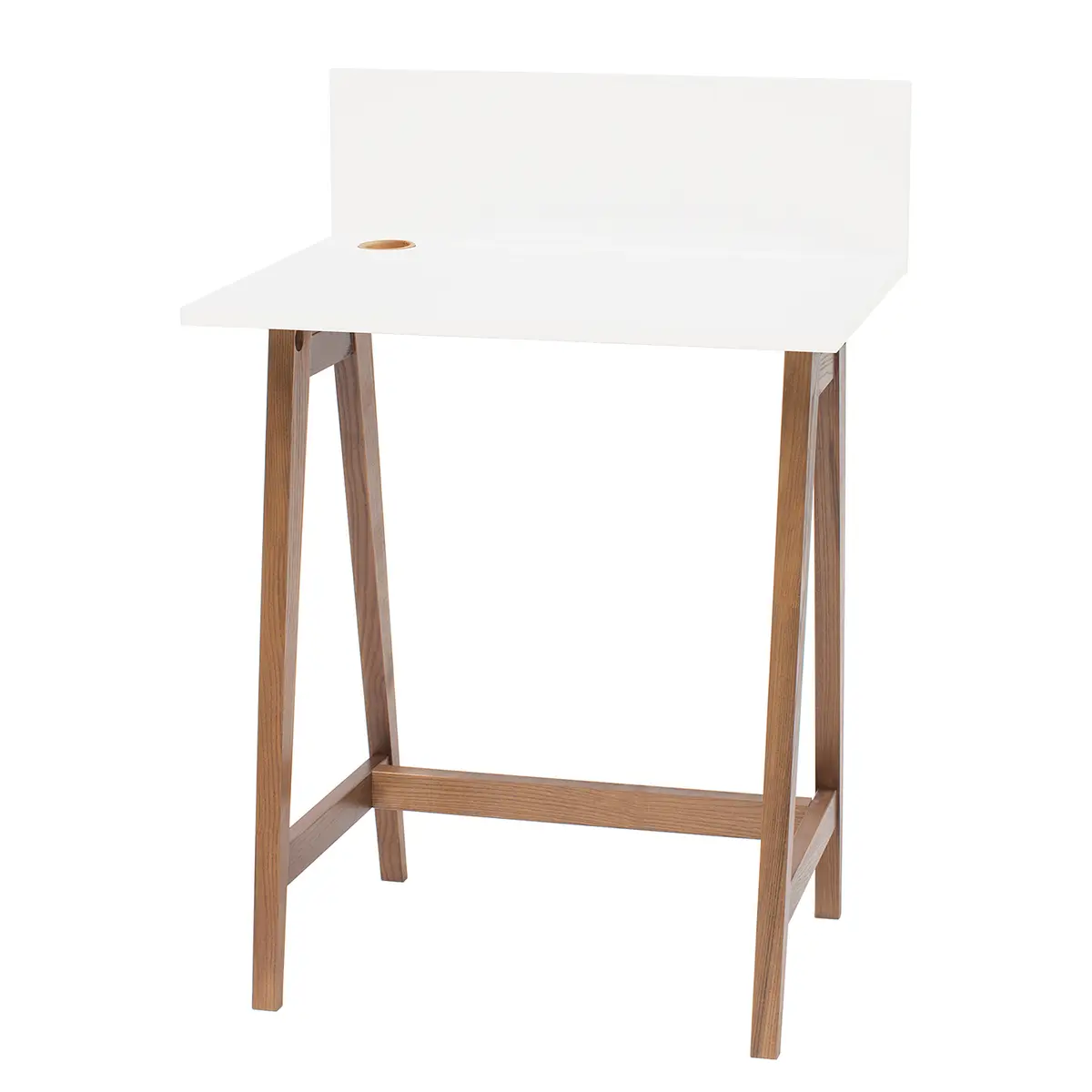 Schreibtisch Ophelia 65cm Weiß/Weiß | Weiß