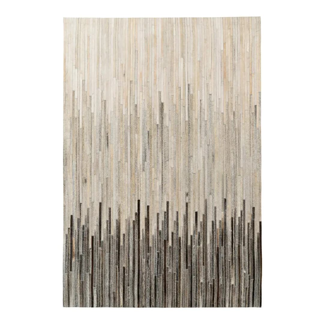 Fellteppich Ravi 300 Beige 80 x 150cm Rinderfell | Beige