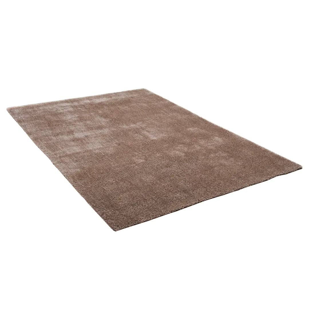 Kurzflorteppich Alessia Beige/Beige 120 x 180cm Flachgewebe
