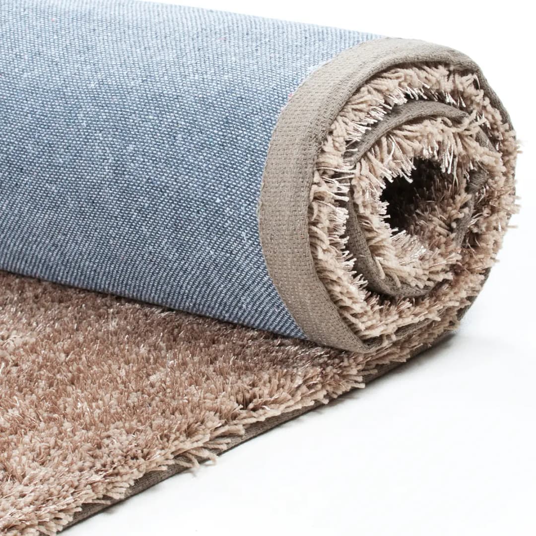 Kurzflorteppich Alessia Beige/Beige 120 x 180cm Flachgewebe