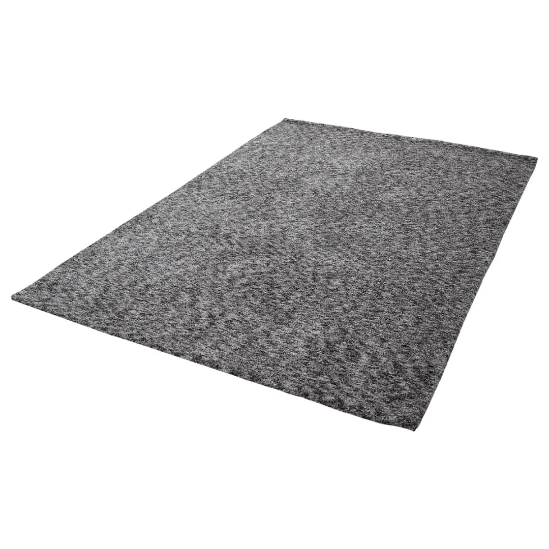 Kurzflorteppich Rissani Grau/Anthrazit 50 x 80cm | Grau