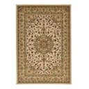 Kurzflorteppich Hamadan | Beige
