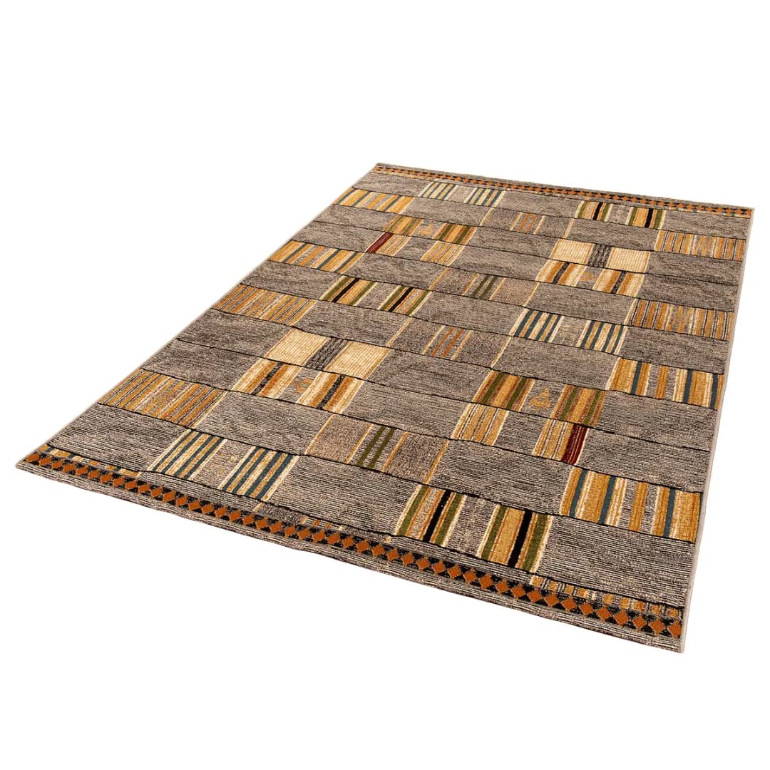 Kurzflorteppich Aurora 040 Grau 120 x 180cm Mischgewebe | Grau