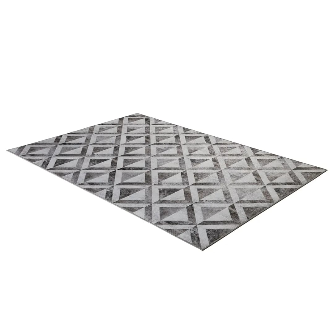 Kurzflorteppich Serena II Grau 80 x 150cm | Grau