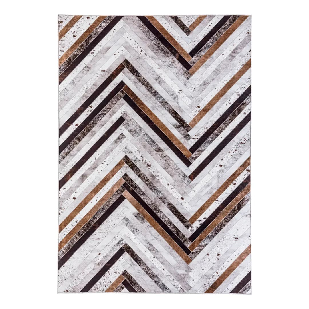 Kurzflorteppich Serena IV Grau 80 x 150cm | Grau