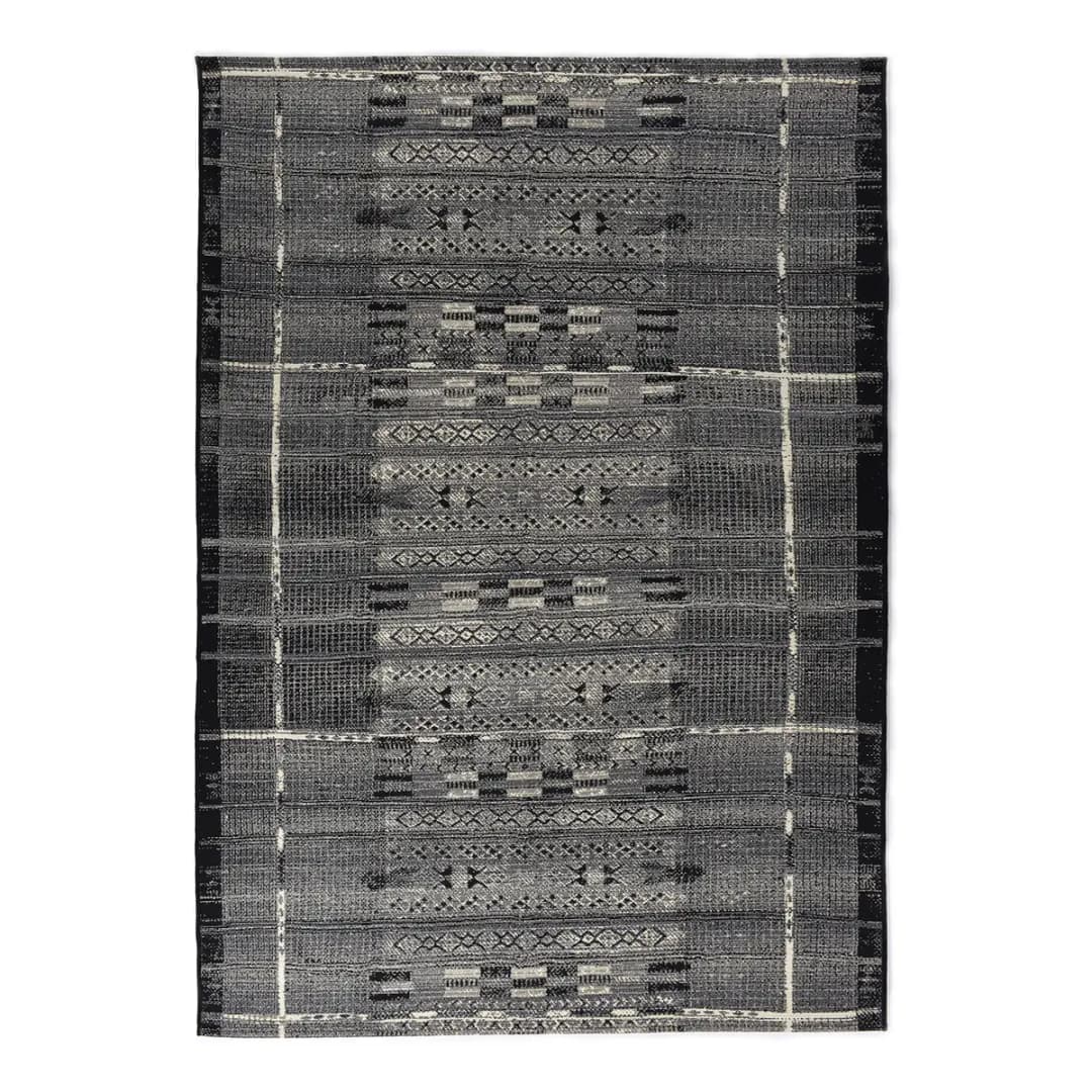 Kurzflorteppich Aurora 038 Grau/Grau 160 x 235cm Mischgewebe