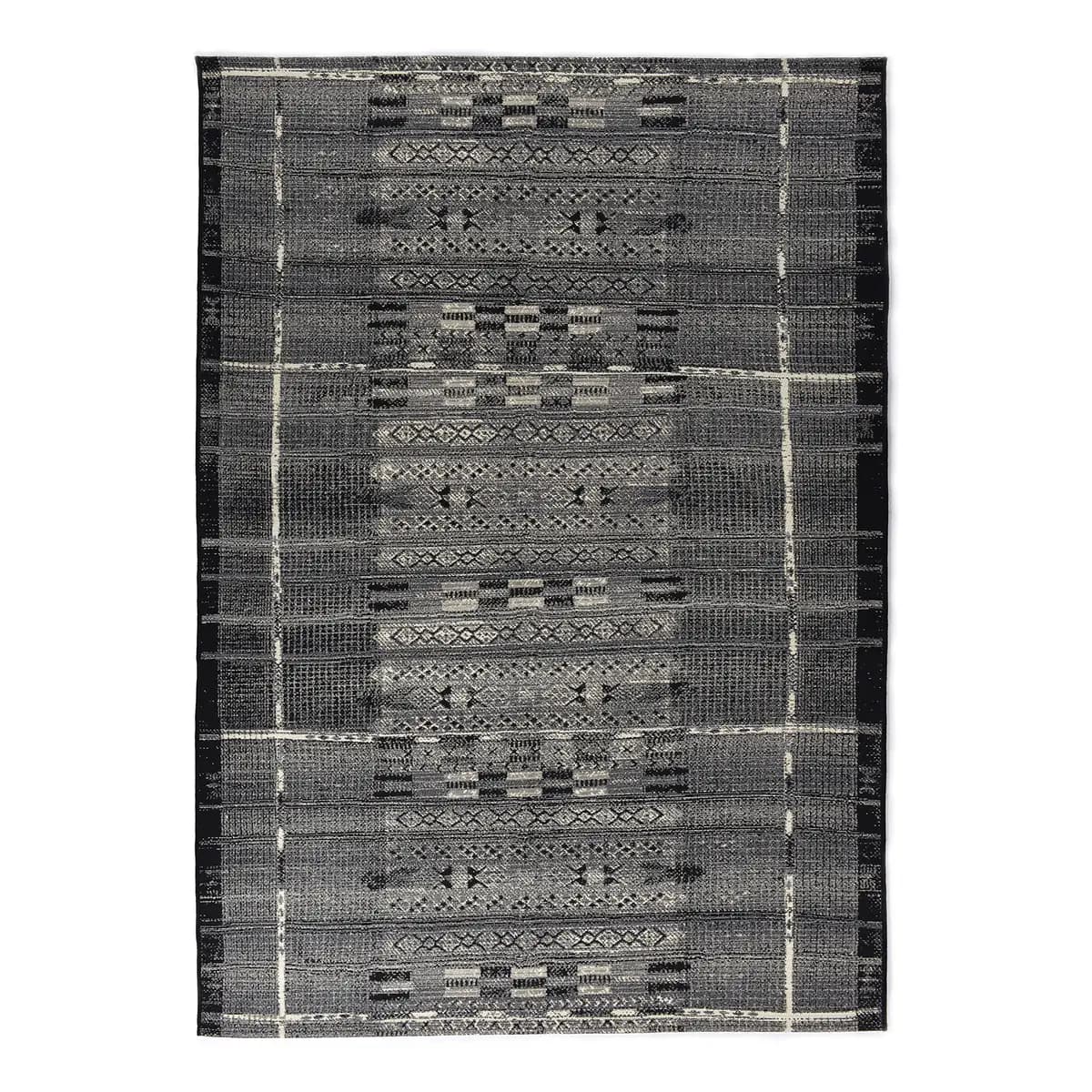 Kurzflorteppich Aurora 038 Grau/Grau 160 x 235cm Mischgewebe