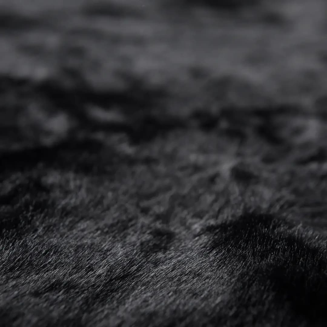Kurzflorteppich Chiara III | Schwarz