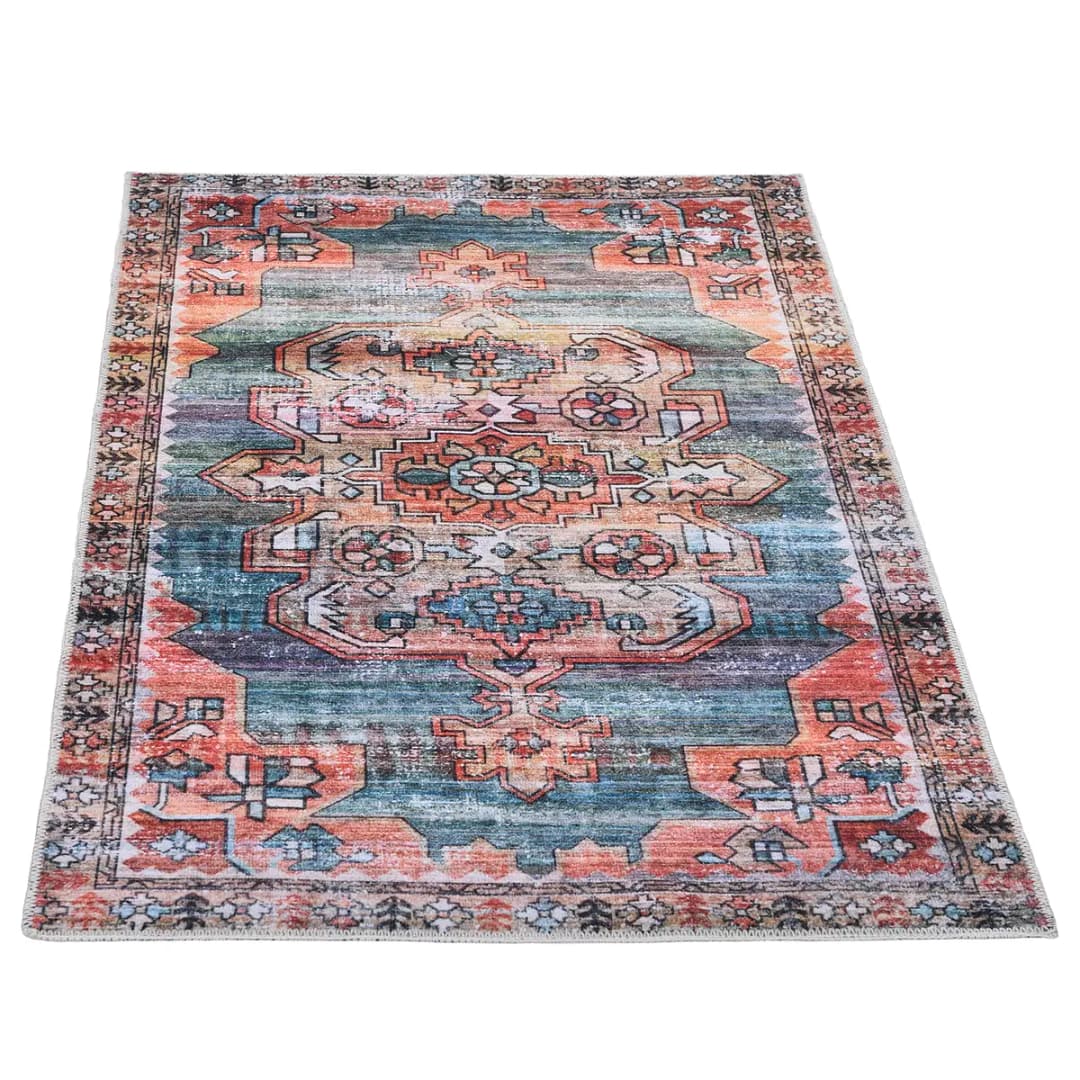 Kurzflorteppich Adara 091 Multicolor 160 x 230cm | Mehrfarbig