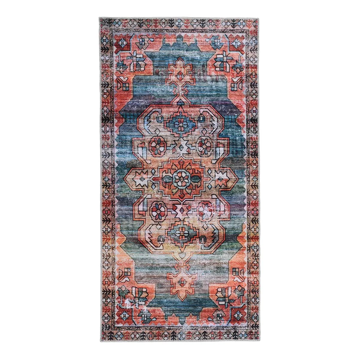 Kurzflorteppich Adara 091 Multicolor | Mehrfarbig