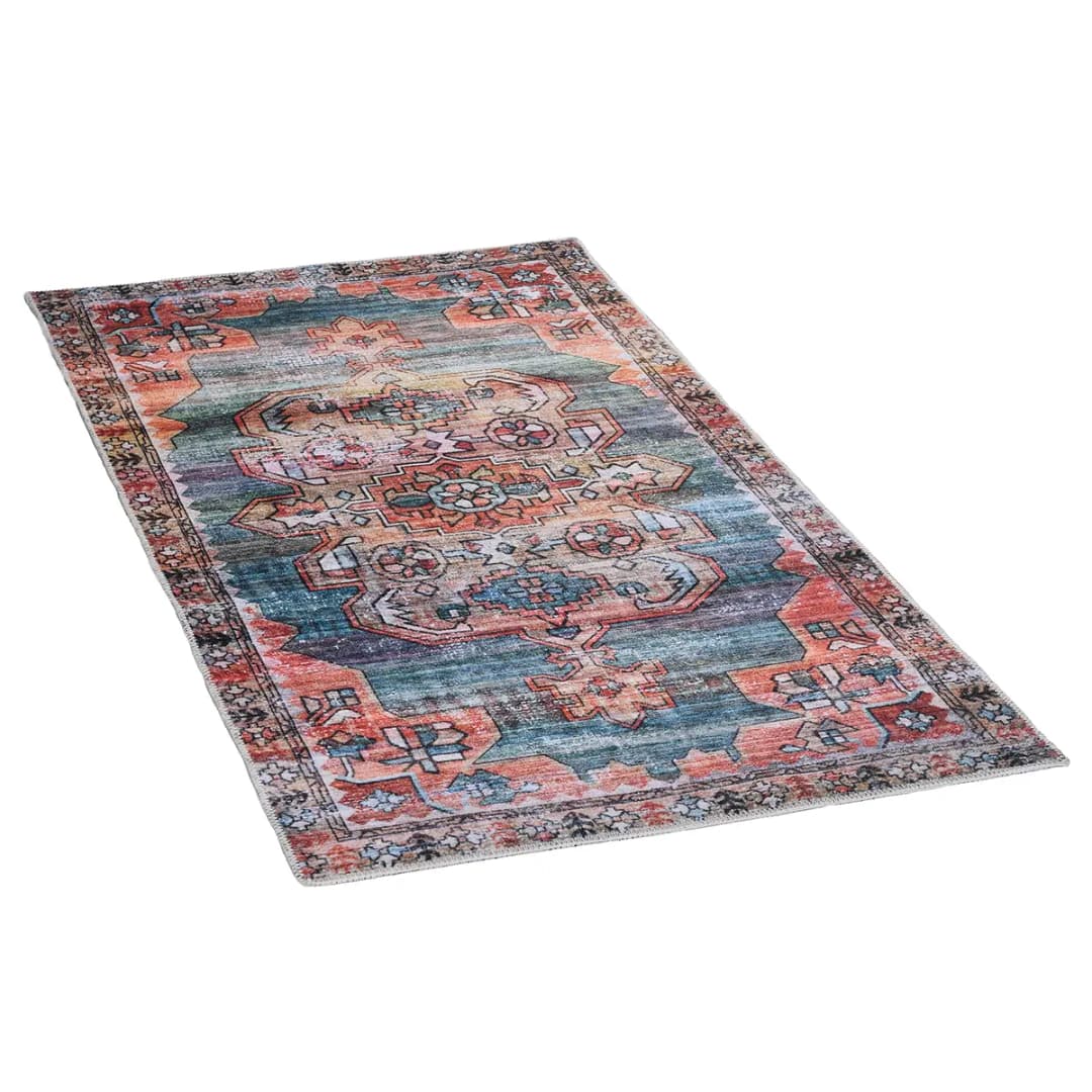 Kurzflorteppich Adara 091 Multicolor | Mehrfarbig