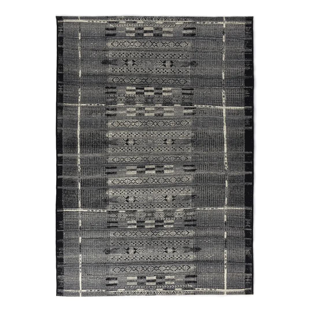 Kurzflorteppich Aurora 038 Grau/Grau 120 x 180cm Mischgewebe