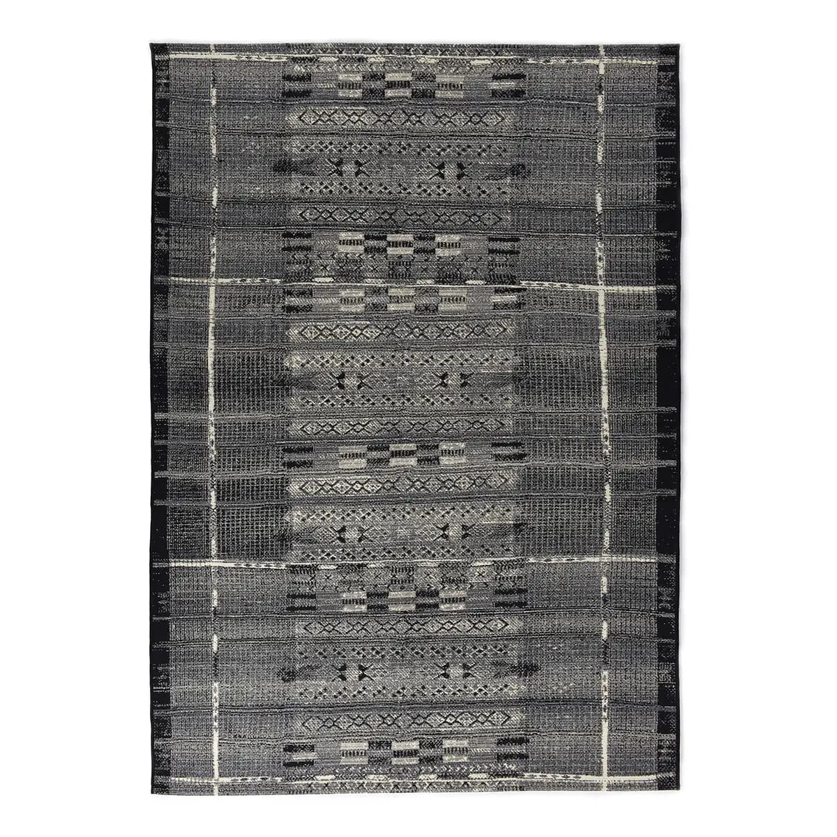Kurzflorteppich Aurora 038 Grau/Grau 120 x 180cm Mischgewebe