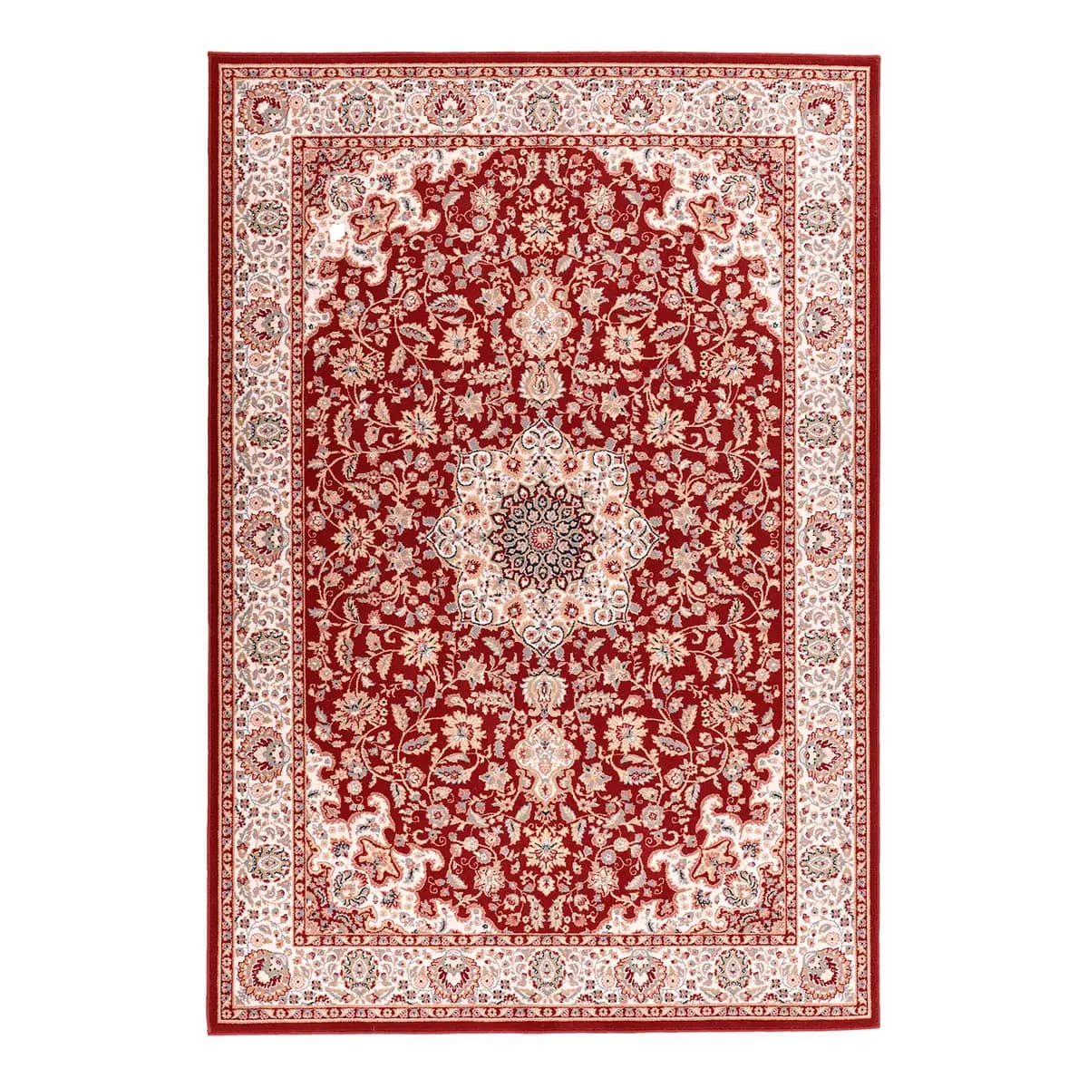 Wollteppich Dolna 859 I Rot/Rot 80 x 150cm Wolle | Rot
