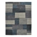 Wollteppich Dalas Grau/Anthrazit 190 x 290cm Wolle | Grau