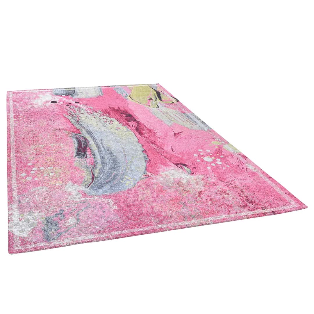 Kurzflorteppich Cosima 111 II | Pink