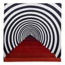 Kurzflorteppich Cosima 117 Rot 100 x 100cm Mischgewebe | Rot