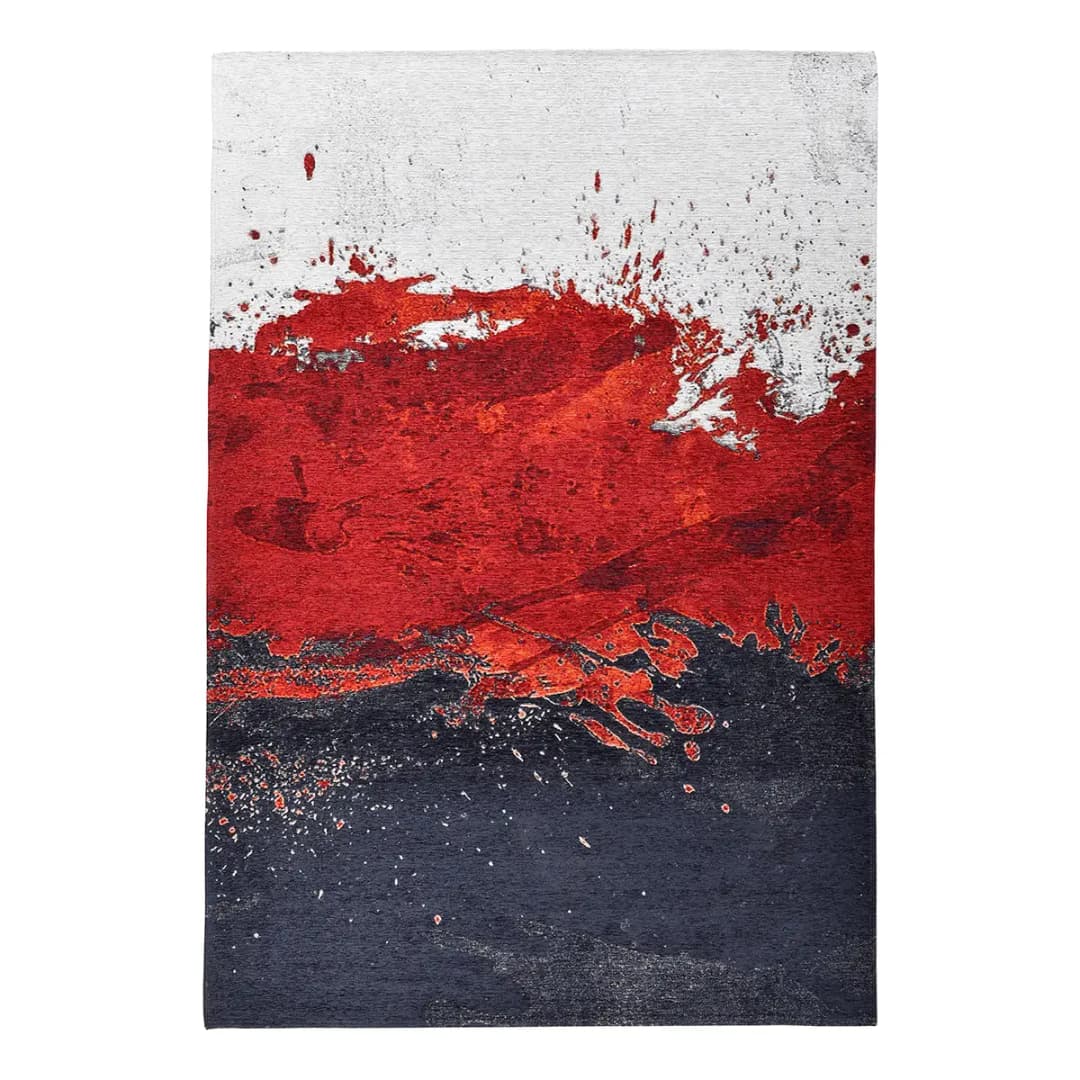 Kurzflorteppich Cosima 116 II Rot 130 x 190cm Mischgewebe | Rot