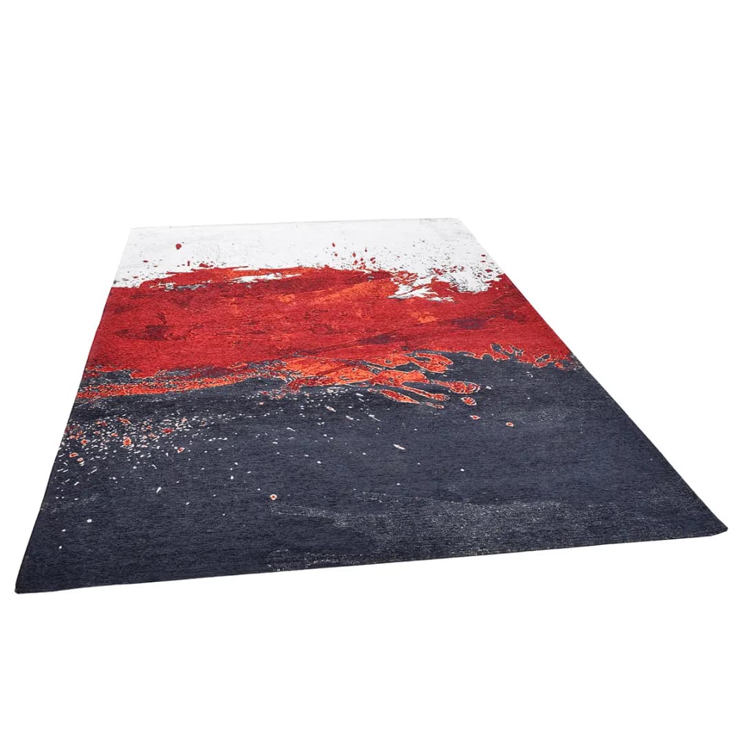 Kurzflorteppich Cosima 116 II Rot 130 x 190cm Mischgewebe | Rot