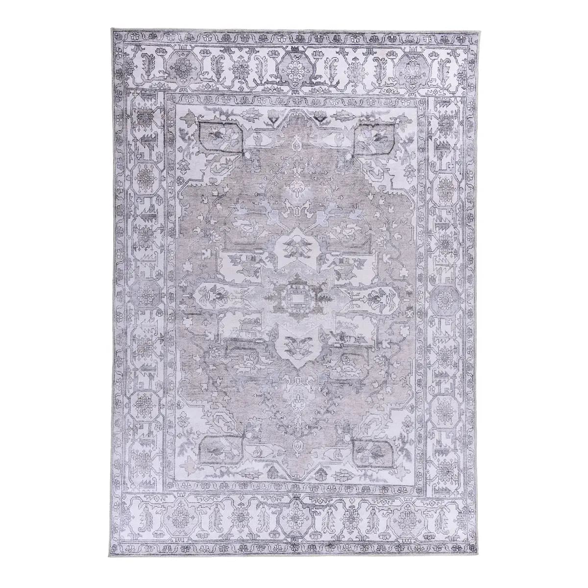 Kurzflorteppich Adara 121 Beige/Beige 160 x 230cm | Beige