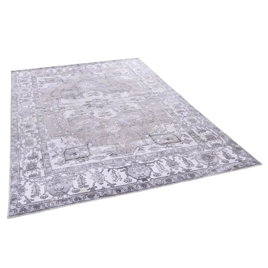 Kurzflorteppich Adara 121 Beige/Beige 160 x 230cm | Beige